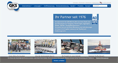 Desktop Screenshot of gks-marine.com